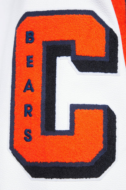 Chicago Bears Mashup Men’s Rib Wool Varsity Jacket