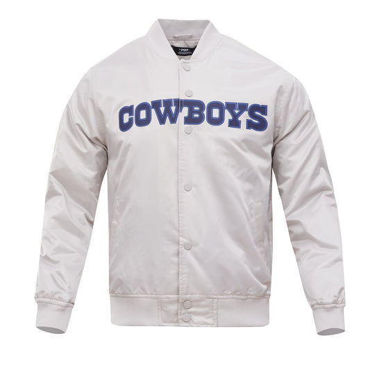 NFL Dallas Cowboys Big Logo Men's Satin Jacket