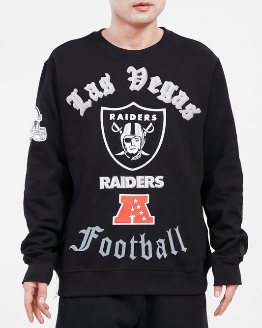 NFL Las Vegas Raiders Old English AFC West Logo Men