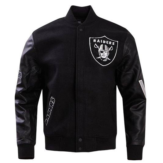 Las Vegas Raiders Classic Wool Men's Varsity Jacket