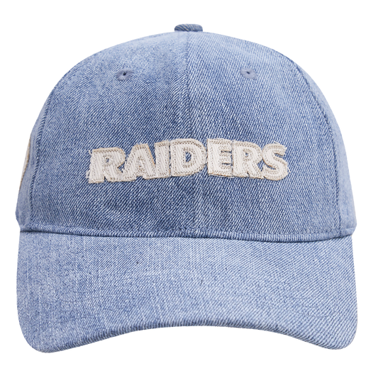 Las Vegas Raiders Unisex Dad Hat (Denim & Linen)