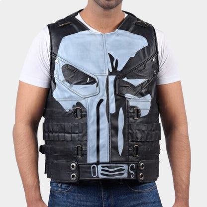 Jon Bernthal The Punisher Season Leather Vest