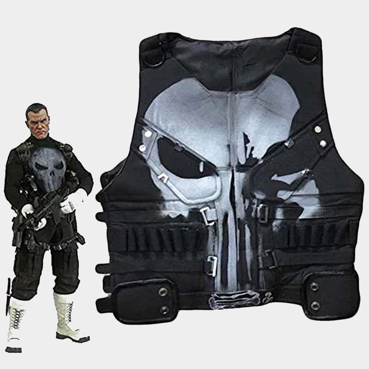 Jon Bernthal The Punisher Season Leather Vest