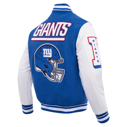 Men's New York Giants Classic Mashup Varsity Jacket 