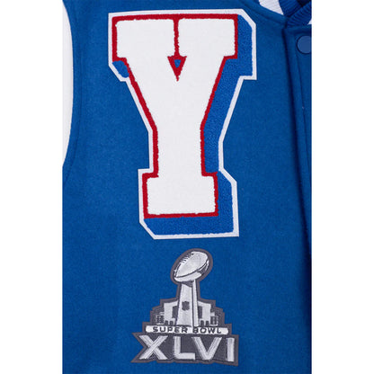 Men's New York Giants Classic Mashup Varsity Jacket 