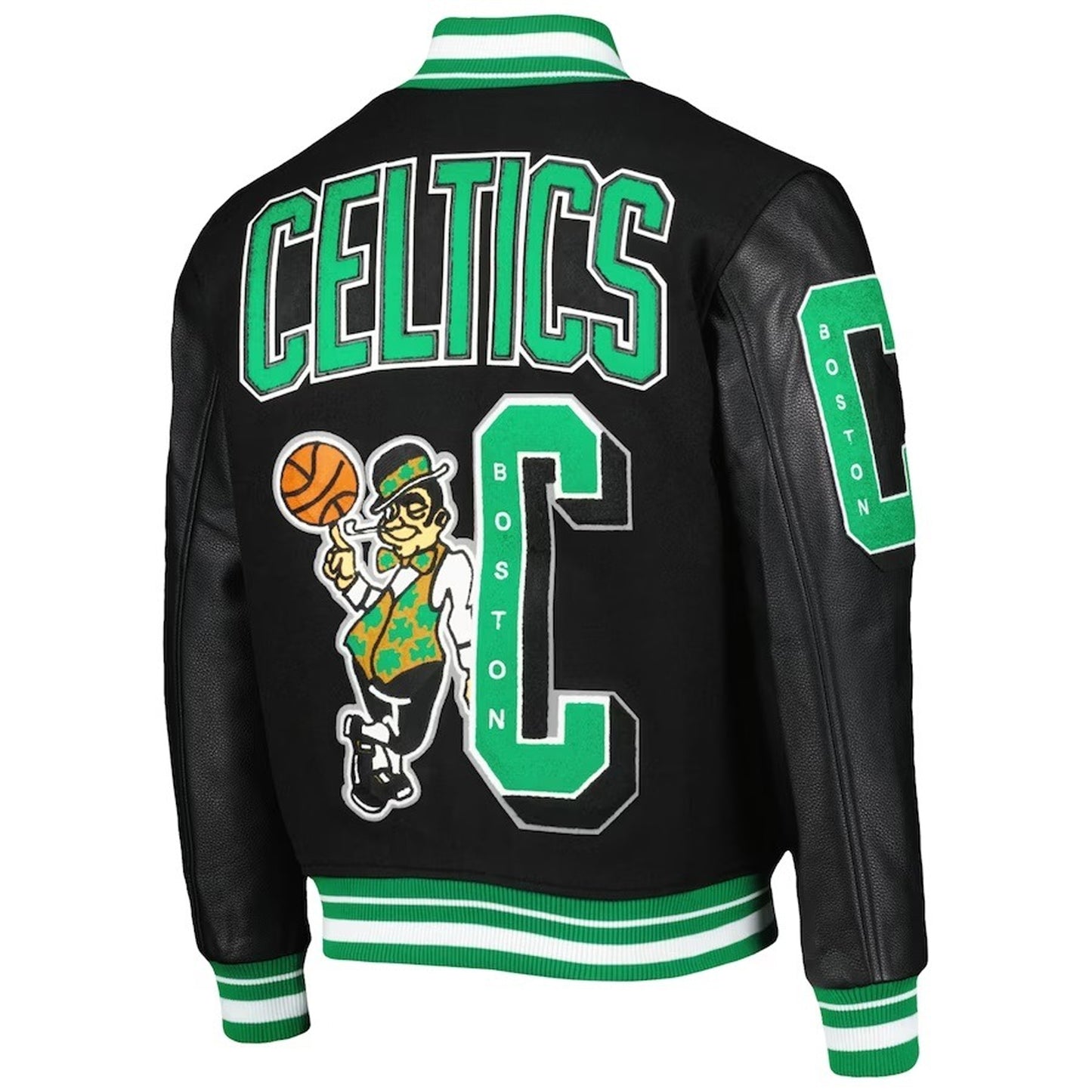 Men's Boston Celtics 17x NBA Finals Champions Varsity Jacket