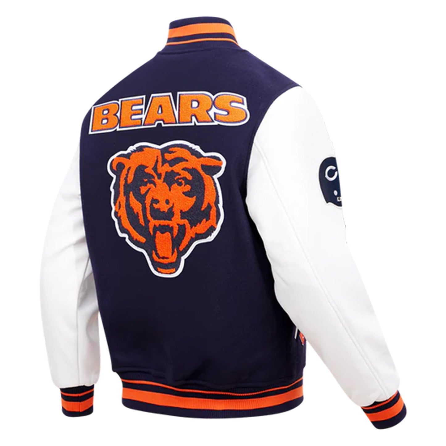 Men's Chicago Bears Pride Classic Mashup Varsity Jacket