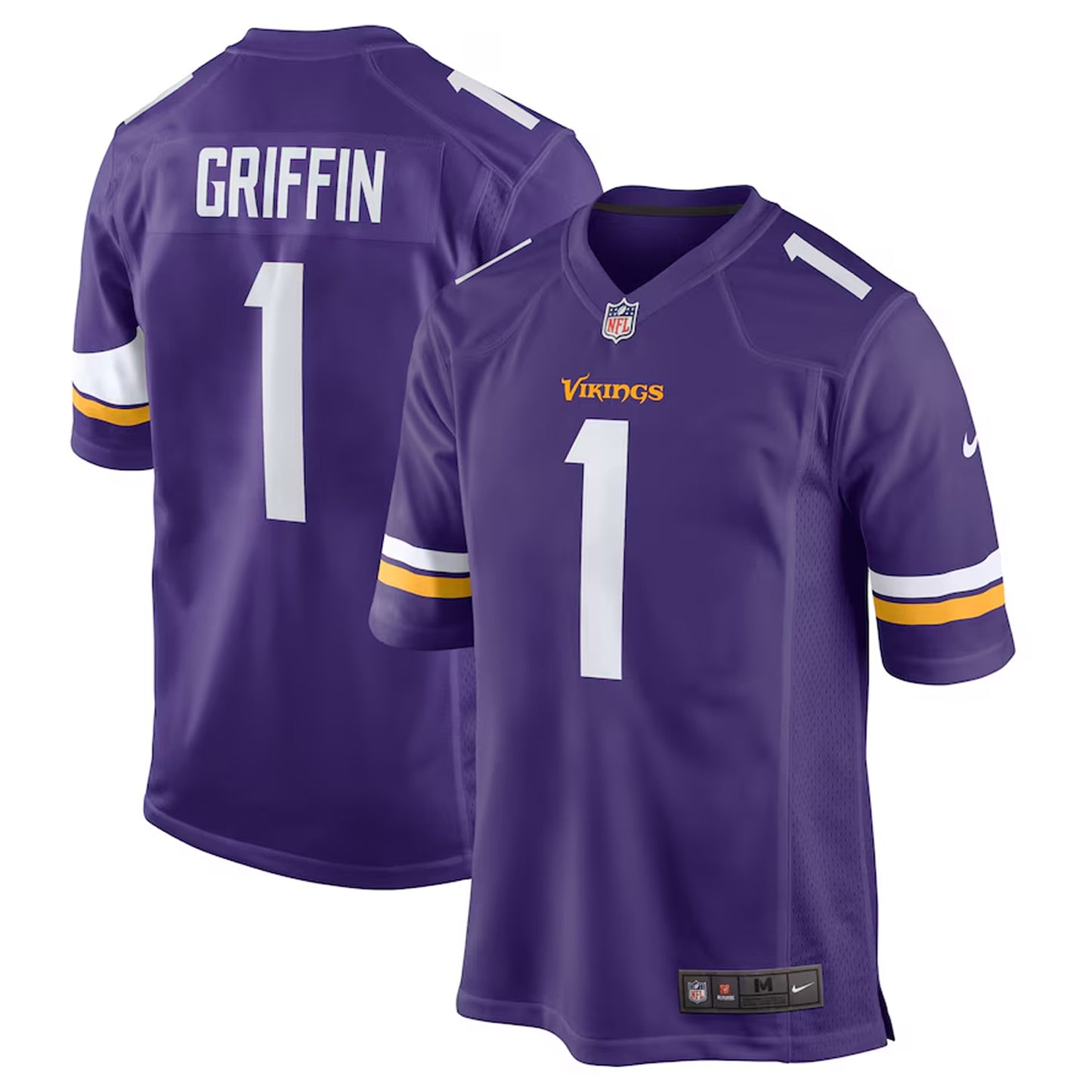 Men's Shaquill Griffin Purple Minnesota Vikings Purple  Jersey