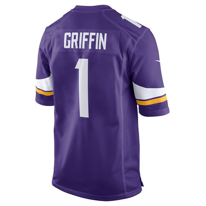 Men's Shaquill Griffin Purple Minnesota Vikings Purple  Jersey