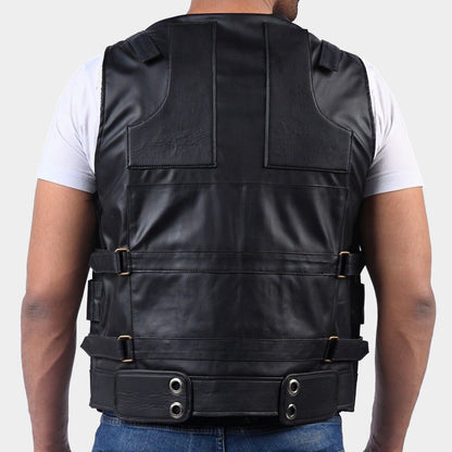 Jon Bernthal The Punisher Season Leather Vest.