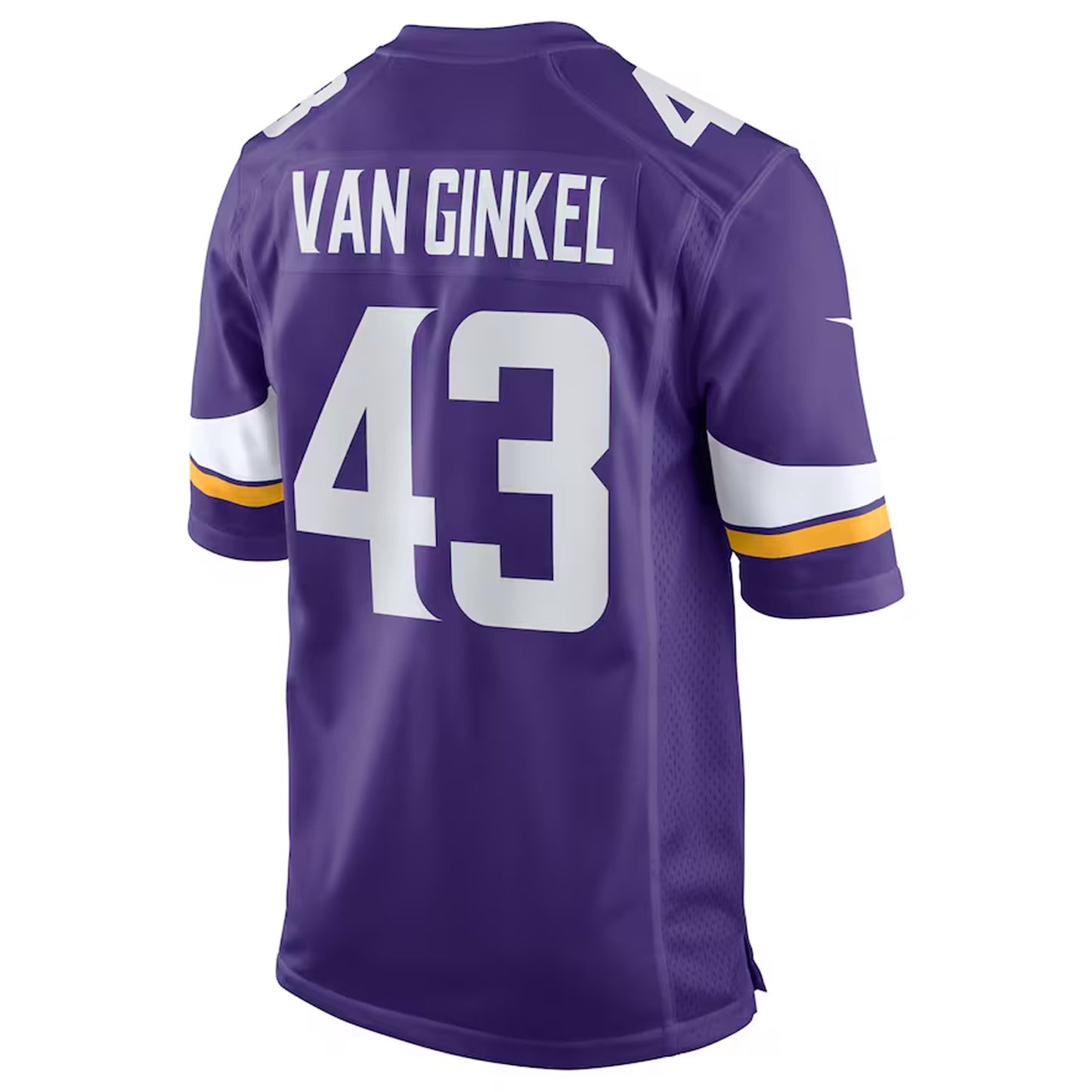 Minnesota Vikings Andrew Van Ginkel Purple Team Jersey