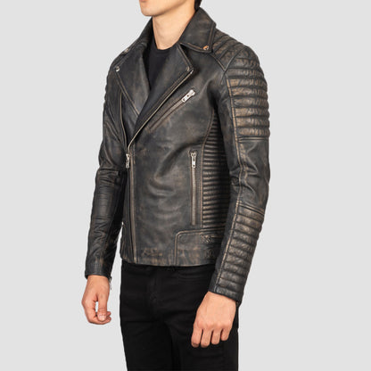 Motorcycle Leather jacket for men 