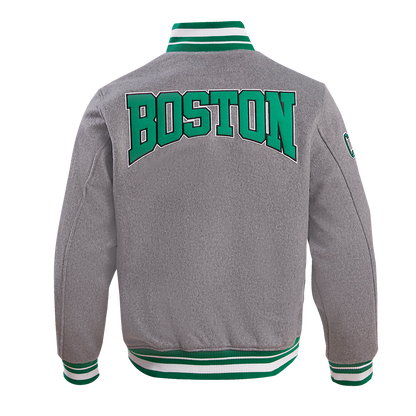 NBA Boston Celtics Crest Emblem Varsity Jacket