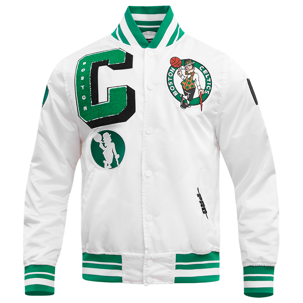 NBA Boston Celtics Mashup Satin Jacket