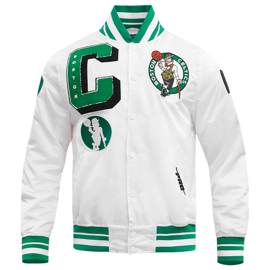 NBA Boston Celtics Mashup Satin Jacket