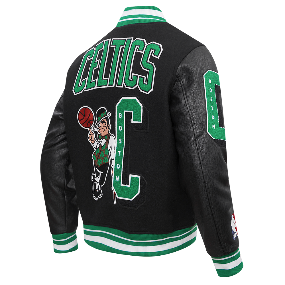 NBA Boston Celtics Mashup Varsity Jacket