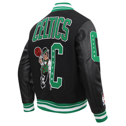 NBA Boston Celtics Mashup Varsity Jacket