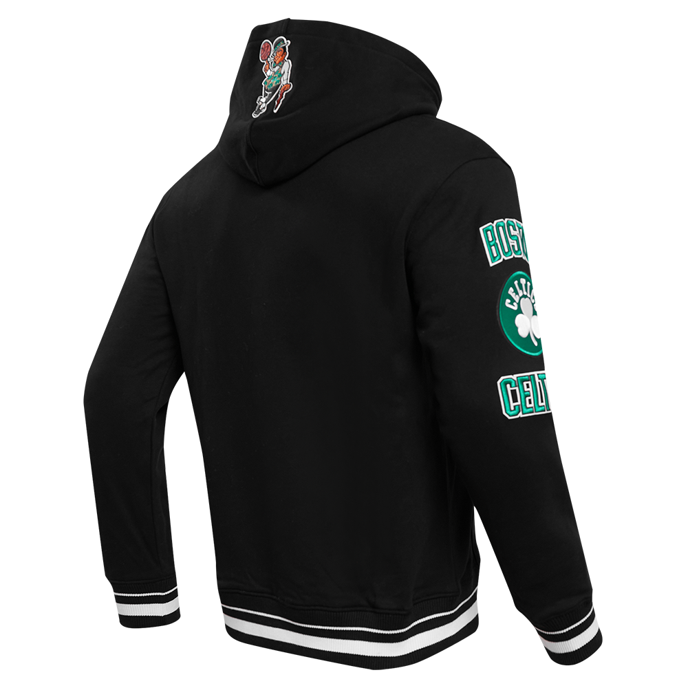 NBA Boston Celtics Retro Classic Black Hoodie