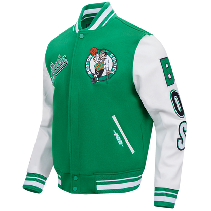 NBA Boston Celtics Script tail Rib Varsity