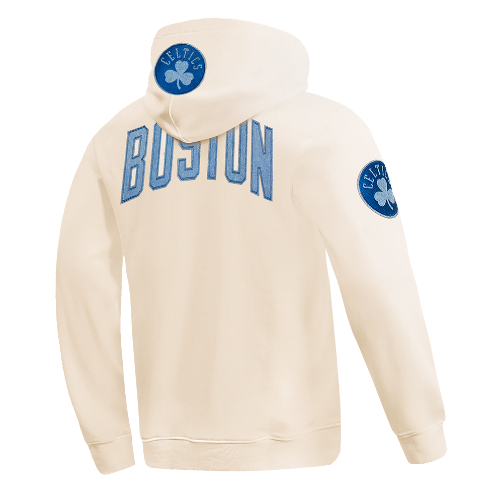 NBA Boston Celtics  White Pull Over Hoodie