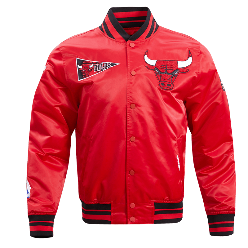 NBA Chicago Bulls Mens Retro Satin Jacket