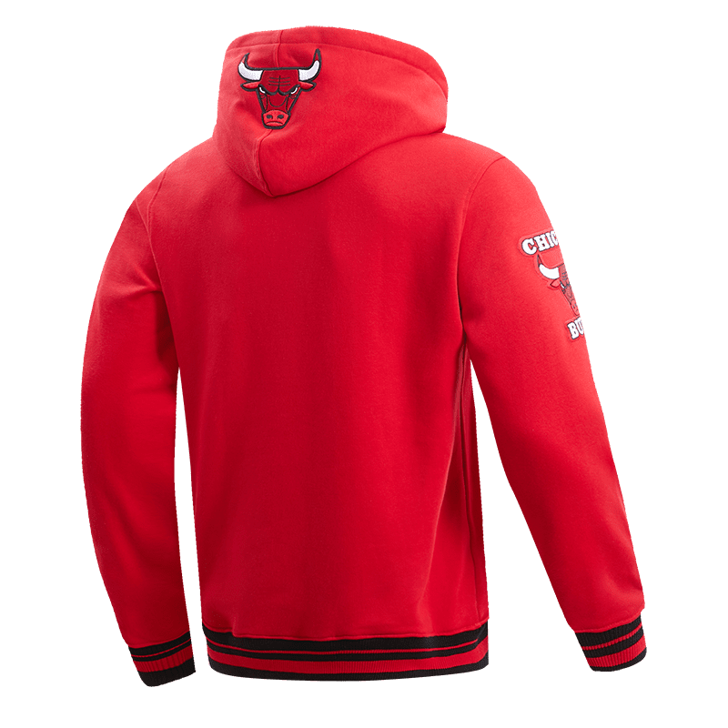 NBA Chicago Bulls Retro Classic Red Hoodie