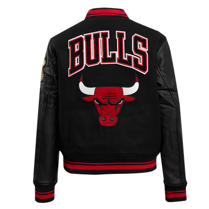 NBA Chicago Bulls Womens Wool Varsity Jacket