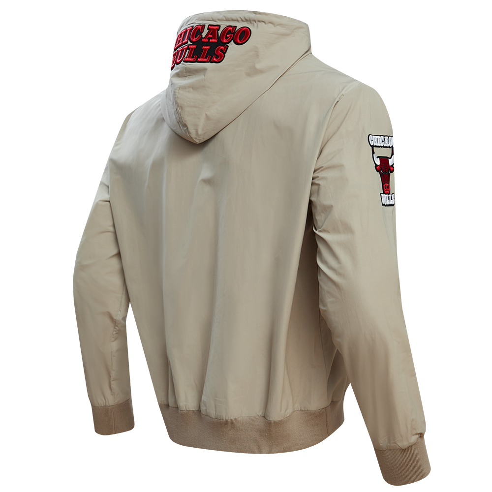 NBA Chicago Bulls Woven Full Zip Hoodie