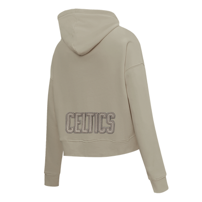 NBA Womens Boston Celtics Cropped Hoodie