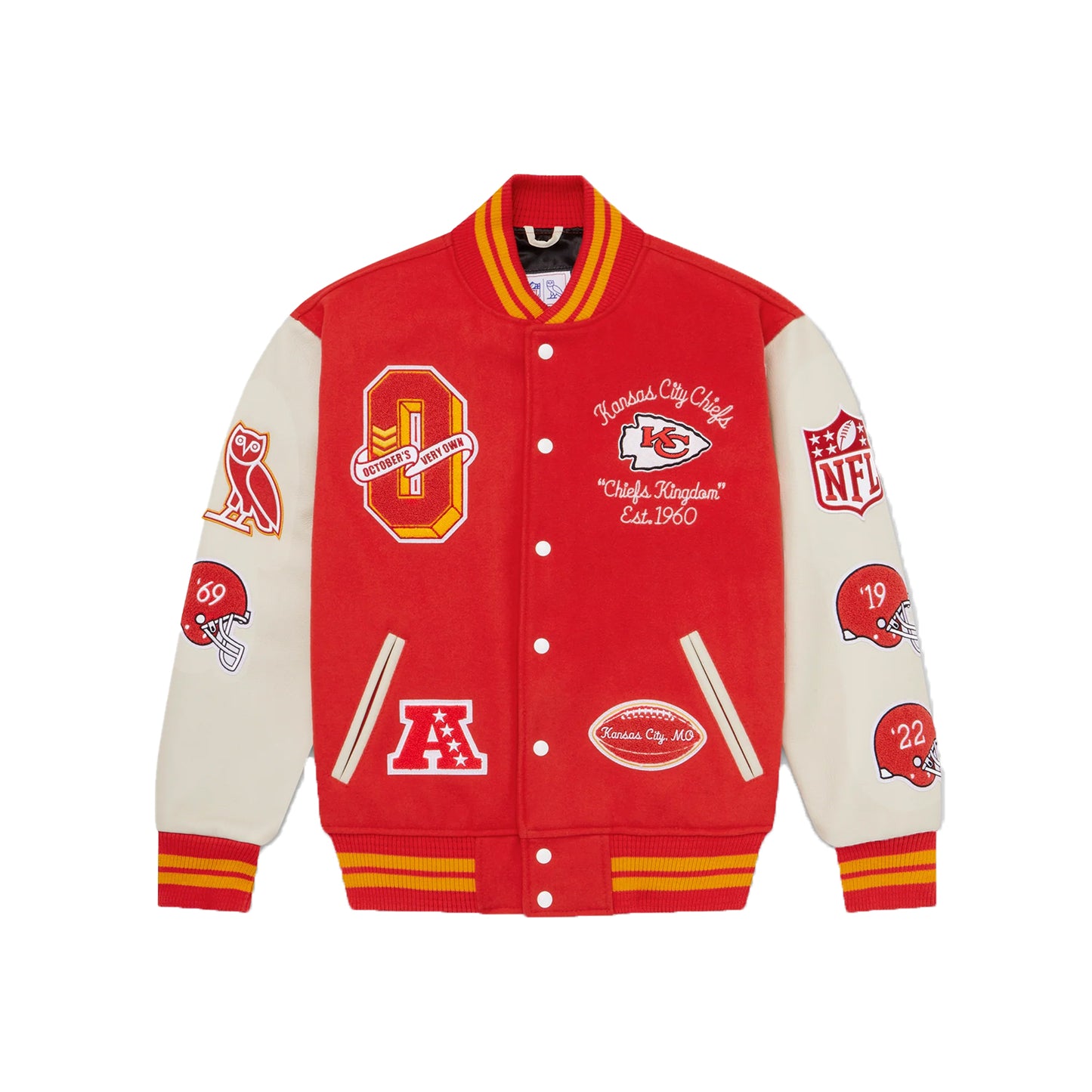 NFL Kansas City Chiefs OVO Varsity Jacket