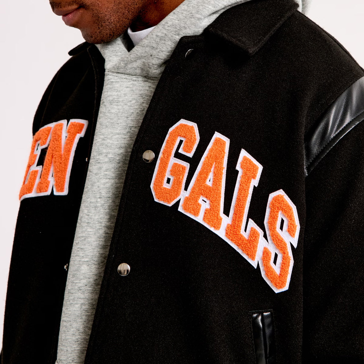 Cincinnati Bengals Varsity Bomber Jacket Abercrombie