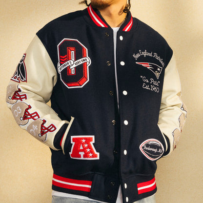 NFL New England Patriots OVO Varsity Jacket