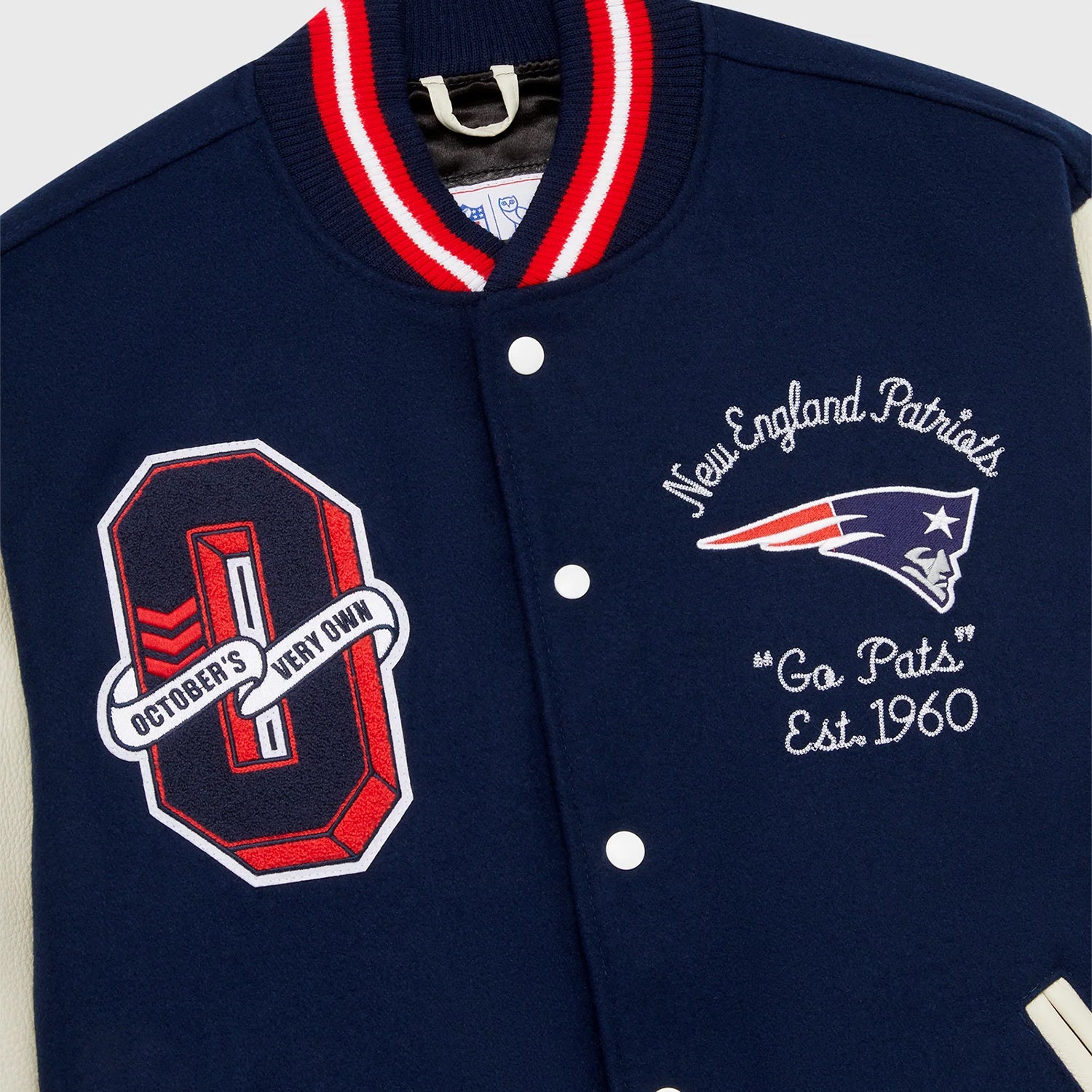 NFL New England Patriots OVO Varsity Jacket