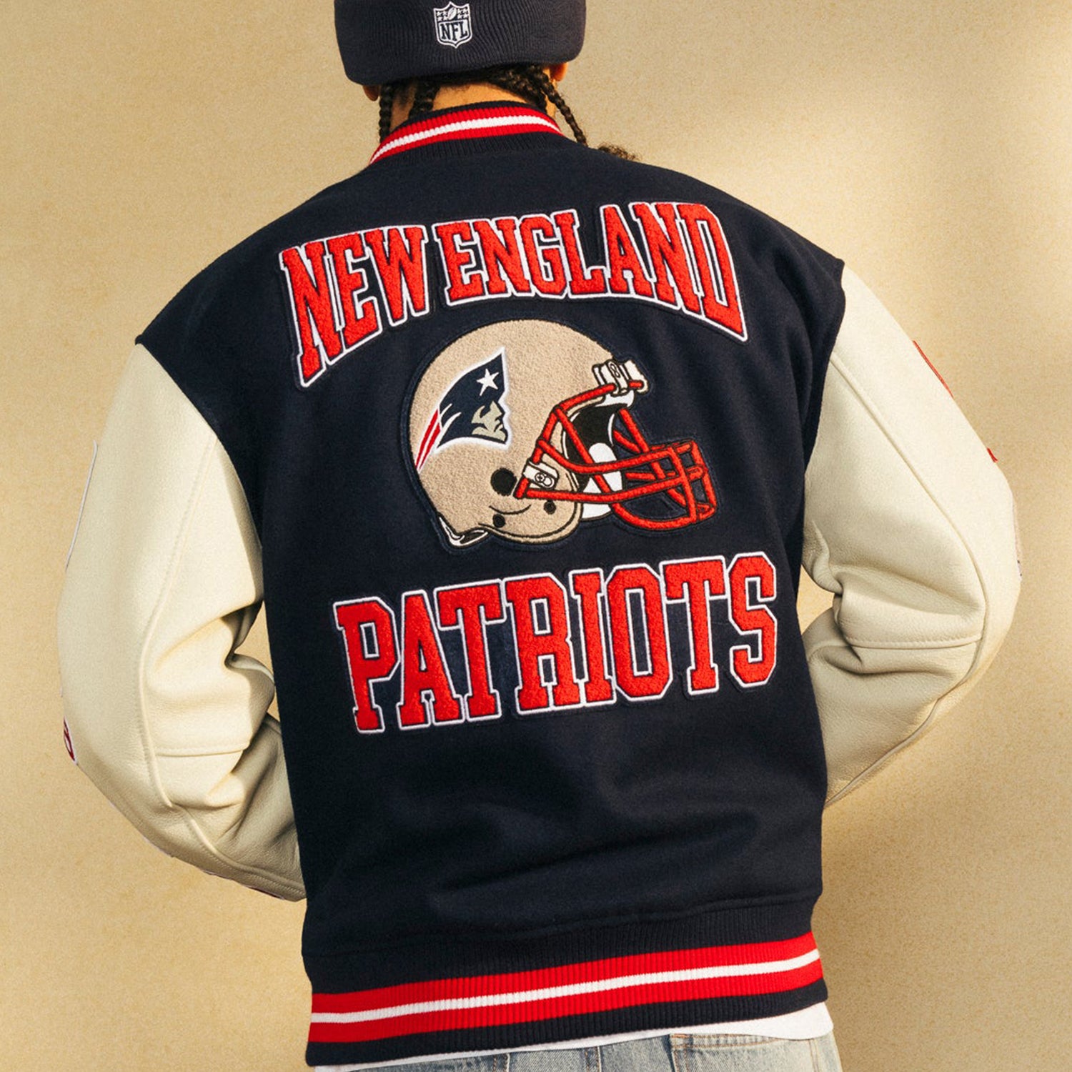 NFL New England Patriots OVO Varsity Jacket