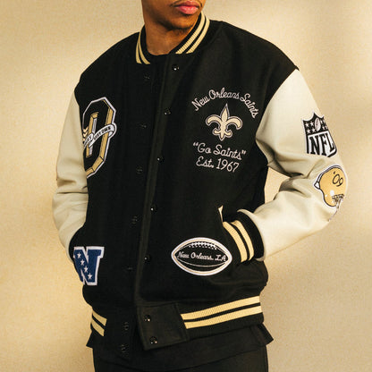 NFL  New Orleans Saints OVO Varsity Jacket