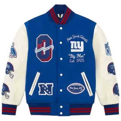 NFL New York OVO Giants Retro Varsity Jacket