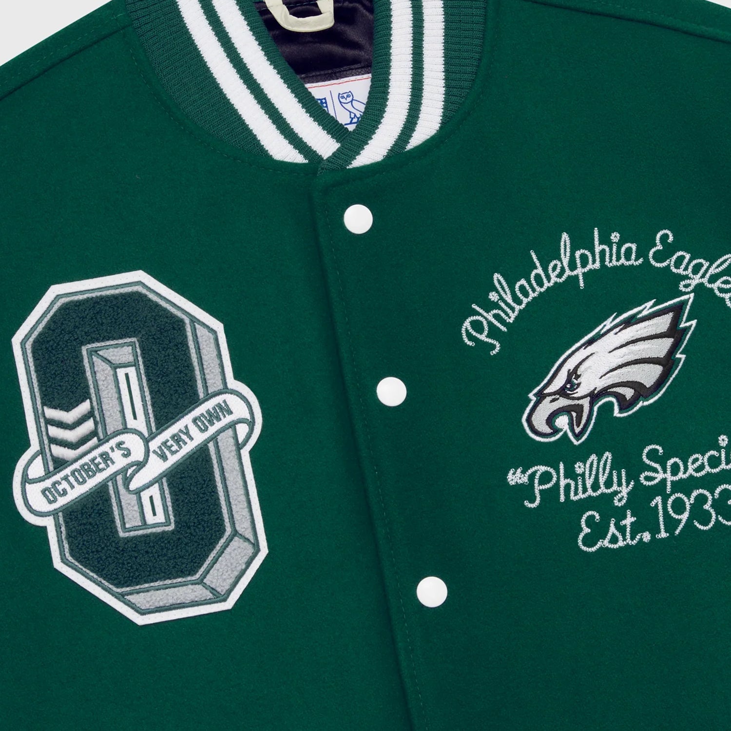 NFL Philadelphia Eagles OVO Varsity Jacket