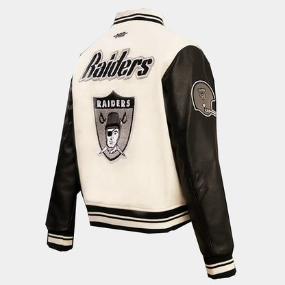 NFL Raiders Classic varsity jacket