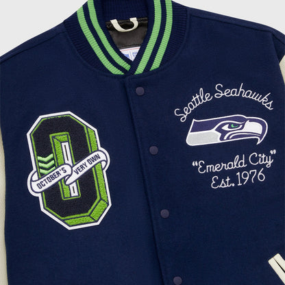 NFL Seattle Seahawks OVO Varsity Jacket