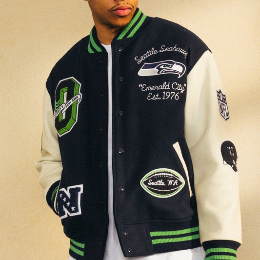 NFL Seattle Seahawks OVO Varsity Jacket