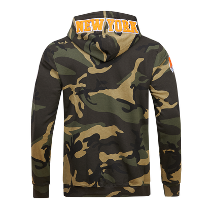 New York Knicks Logo Camo Hoodie