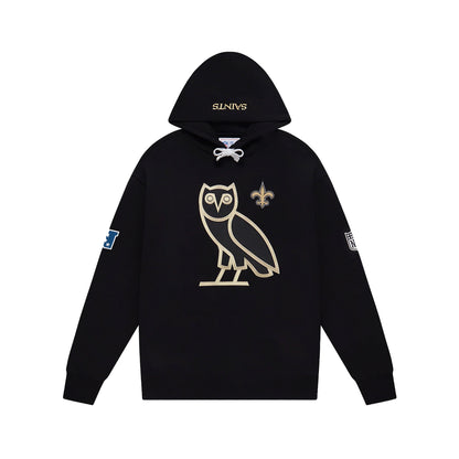 New Orleans Saints OVO Black Hoodie