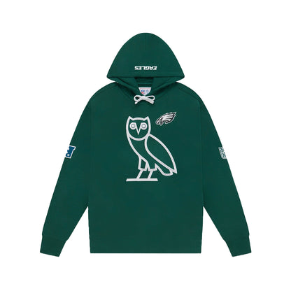 Philadelphia Eagles OVO Green  Hoodie