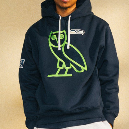 OVO x Seattle Seahawks OG Owl Hoodie