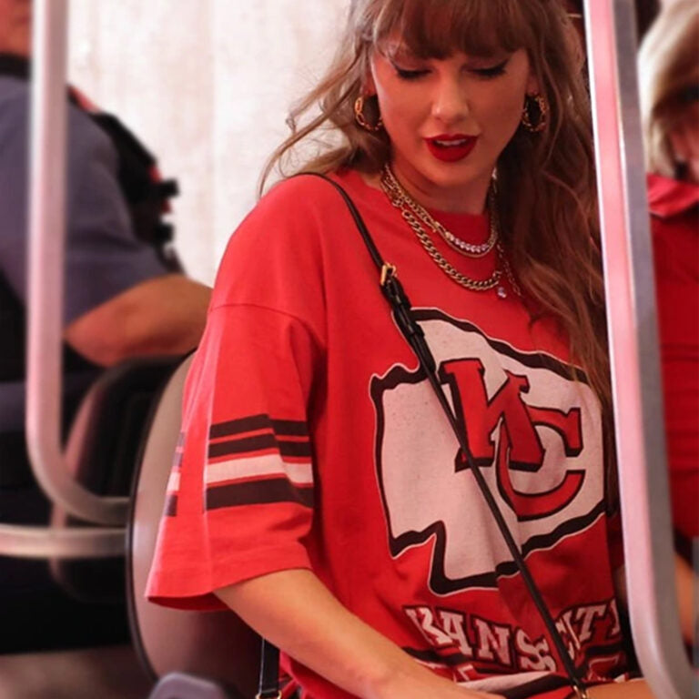 Taylor Swift Kansas City Chiefs Red T-shirt