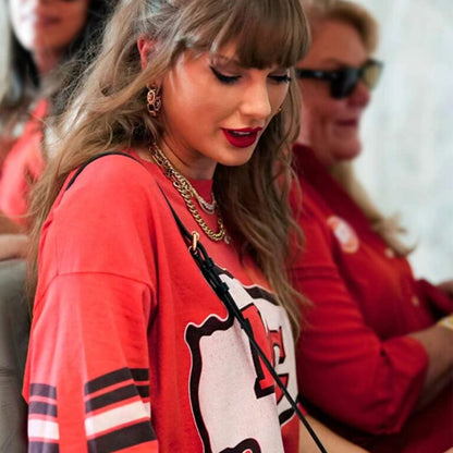 Taylor Swift Kansas City Chiefs Red T-shirt