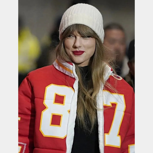 Taylor Swift Kristin Juszczyk Jacket