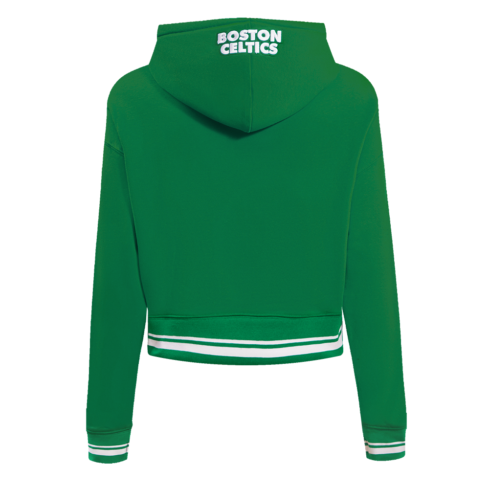 Womens Boston Celtics Script tail Po Hoodie