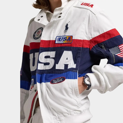 lady gaga team usa olympic jacket